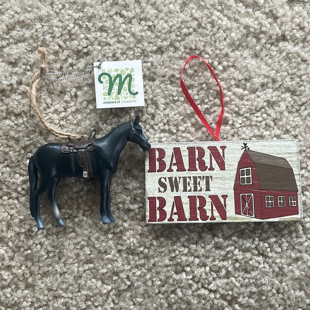 Farm Christmas Ornaments